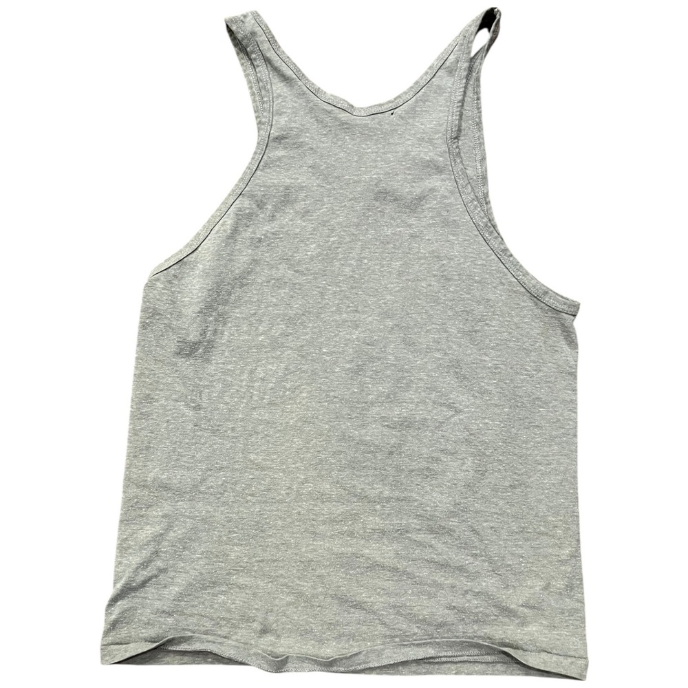 Vintage 80s Gold's Gym Men Gray Tank Top Single Stitch California Muscle Shirt M - Picture 5 of 6